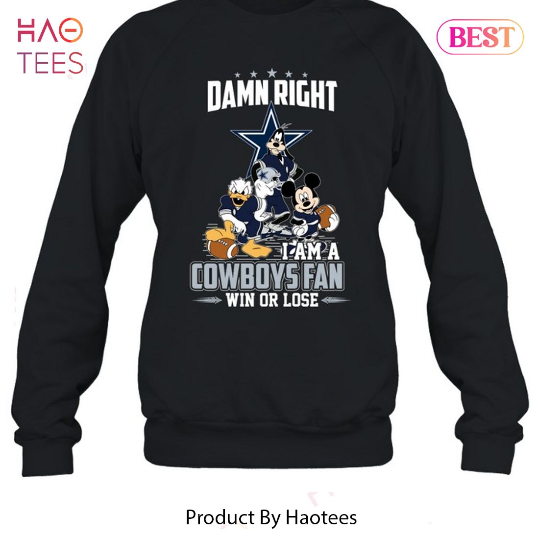 NEW Fashion Damn Right Cowboy Fan Unisex T-Shirt NEW Fashion Damn Right Cowboy Fan Unisex T-Shirt