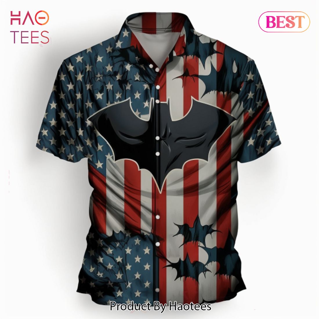 NEW USA Flag Batman Hawaiian Shirt Hot 2023 NEW USA Flag Batman Hawaiian Shirt Hot 2023