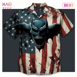 NEW USA Flag Batman Hawaiian Shirt Hot Summer 2023