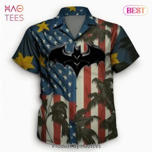 NEW USA Flag Batman Hawaiian Shirt Hot Trending 2023