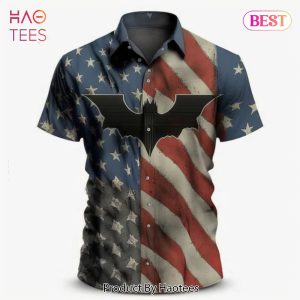 NEW USA Flag Batman Hawaiian Shirt Summer 2023