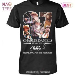 87 Charlie Ganiels 1936-2023 Thank You For The Memories T-Shirt 87 Charlie Ganiels 1936-2023 Thank You For The Memories T-Shirt