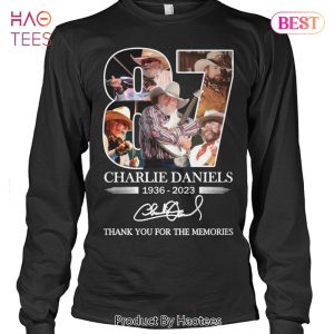 87 Charlie Ganiels 1936-2023 Thank You For The Memories T-Shirt