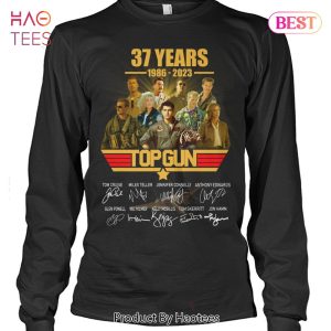 NEW 37 Years 1986-2023 Top Gun Unisex T-Shirt