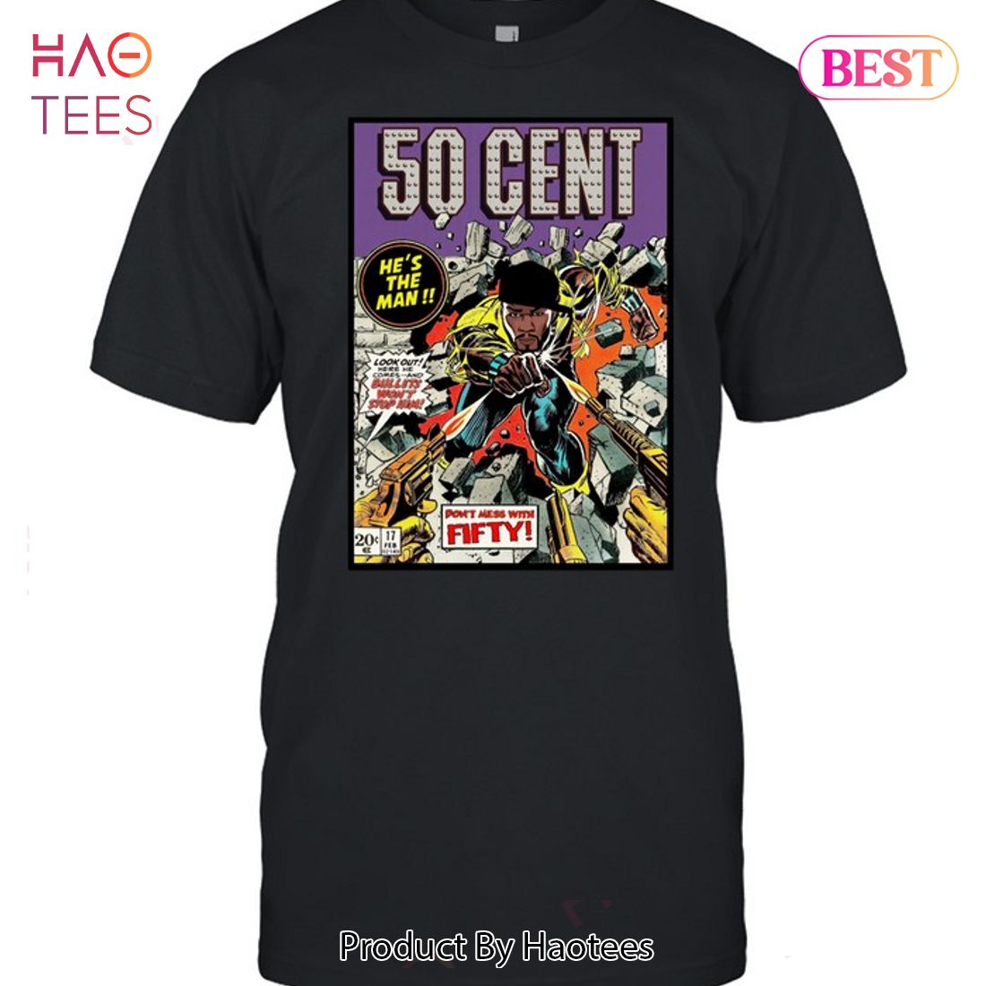 NEW 50 Cent American rapper Unisex T-Shirt