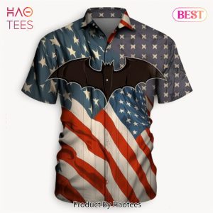 NEW Fashion USA Flag Batman Hawaiian Shirt Hot Trending 2023