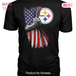 NEW American Flag Pittsburgh Steelers Unisex T-Shirt