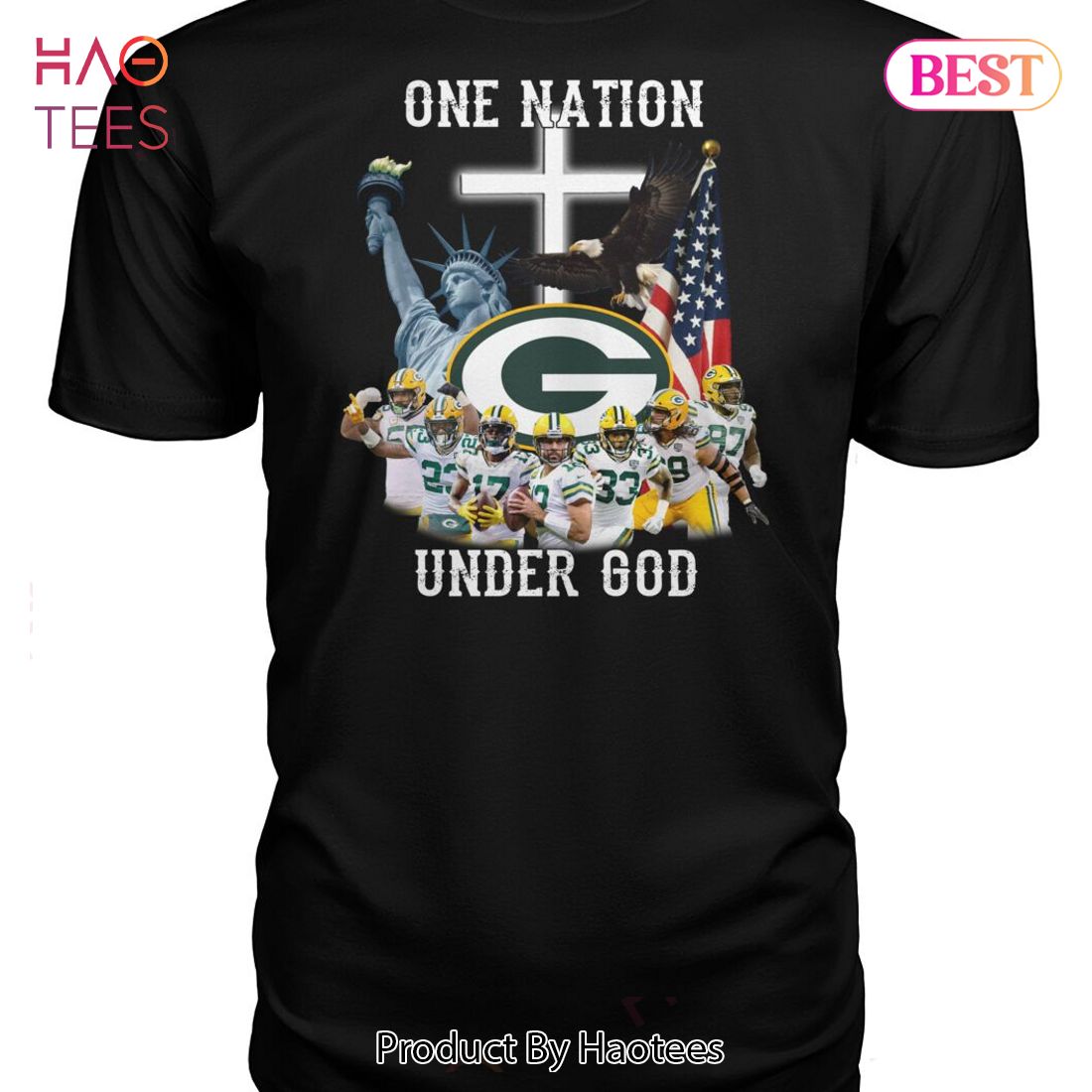 Green Bay Packers Put Trash In Its Place Funny T-Shirt - T-shirts