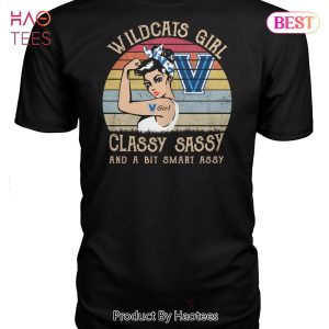 NEW Villanova Wildcats Girl Classy Sassy And A Bit Smart Assy Unisex T-Shirt