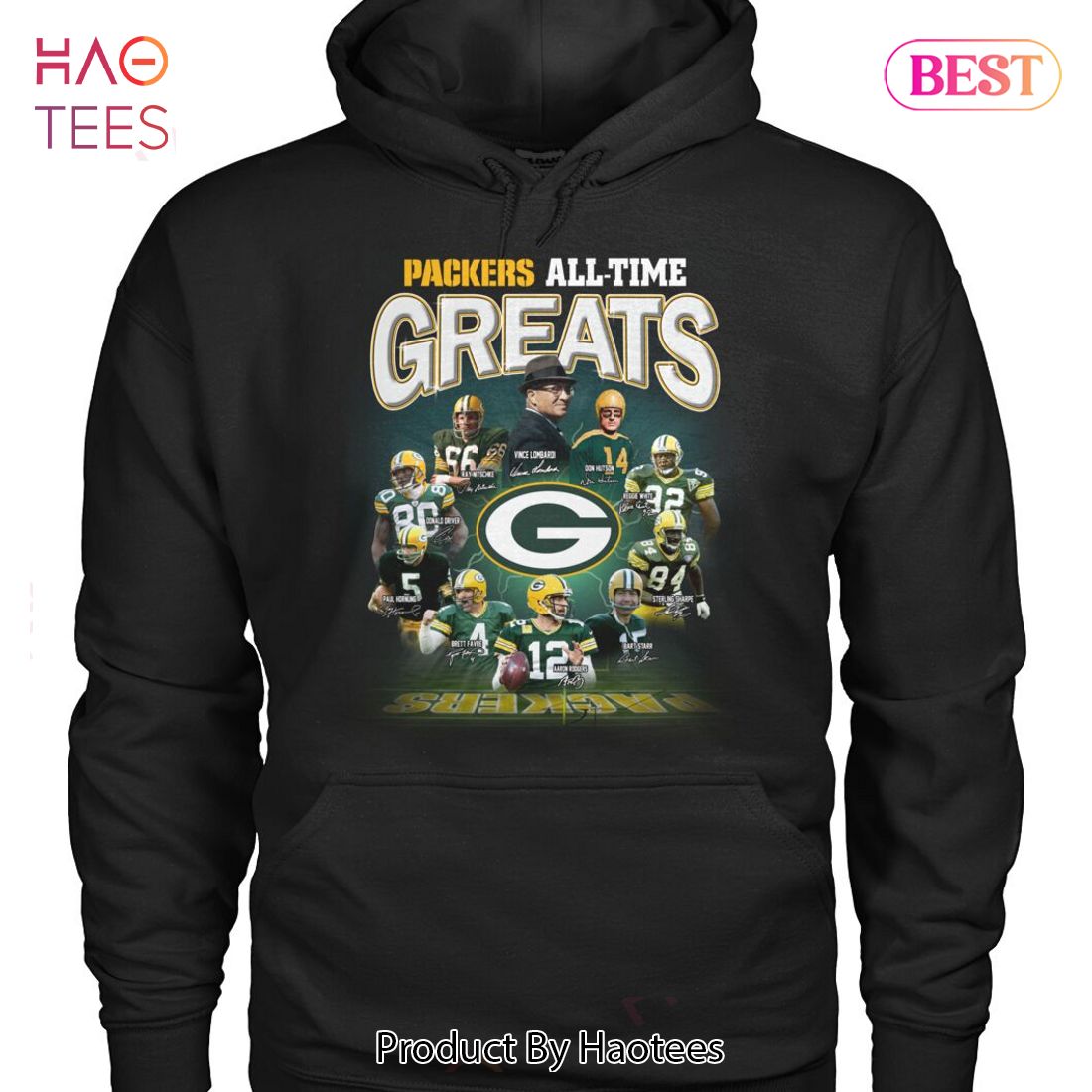 NEW Green Bay Packers All-Time Greats Unisex T-Shirt NEW Green Bay Packers All-Time Greats Unisex T-Shirt