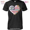 NEW Green Bay Packers Flower Unisex T-Shirt NEW Green Bay Packers Flower Unisex T-Shirt