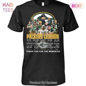 NEW Green Bay Packers Thank You For The Memories T-Shirt