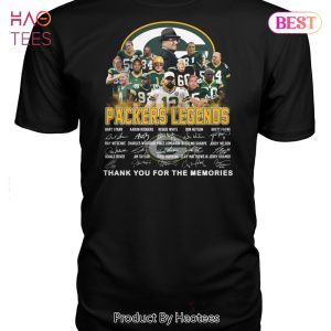 NEW Green Bay Packers Thank You For The Memories T-Shirt