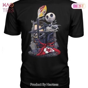 NEW Jack Skellington Kansas City Chiefs Unisex T-Shirt