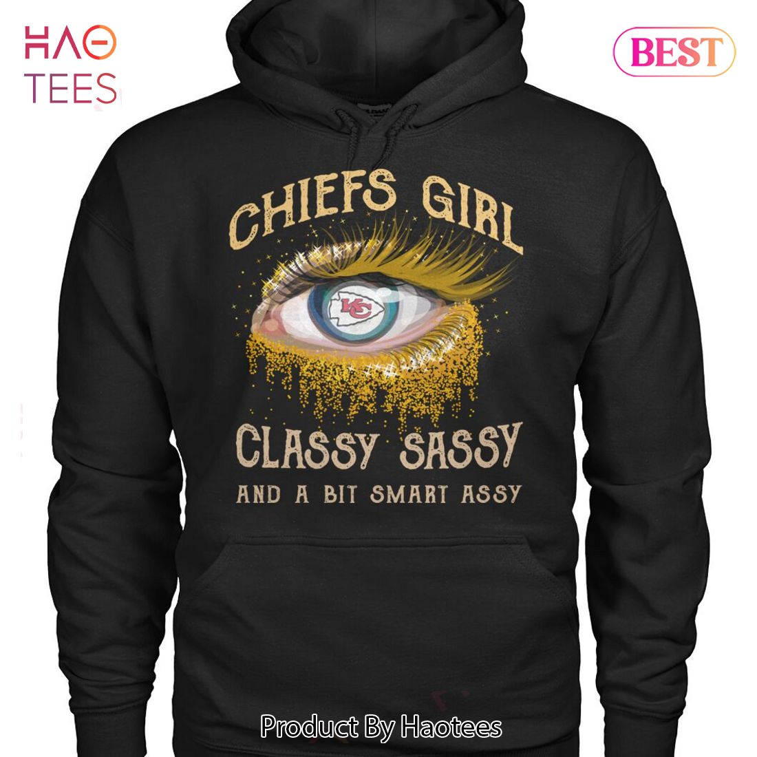 NEW Kansas City Chiefs Girl Classy Sassy And A Bit Smary Assy T-Shirt NEW Kansas City Chiefs Girl Classy Sassy And A Bit Smary Assy T-Shirt