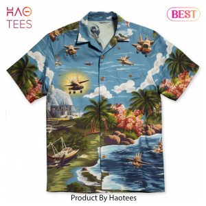 NEW Fashion Military Hawaiian Shirt Trending Summer 2023