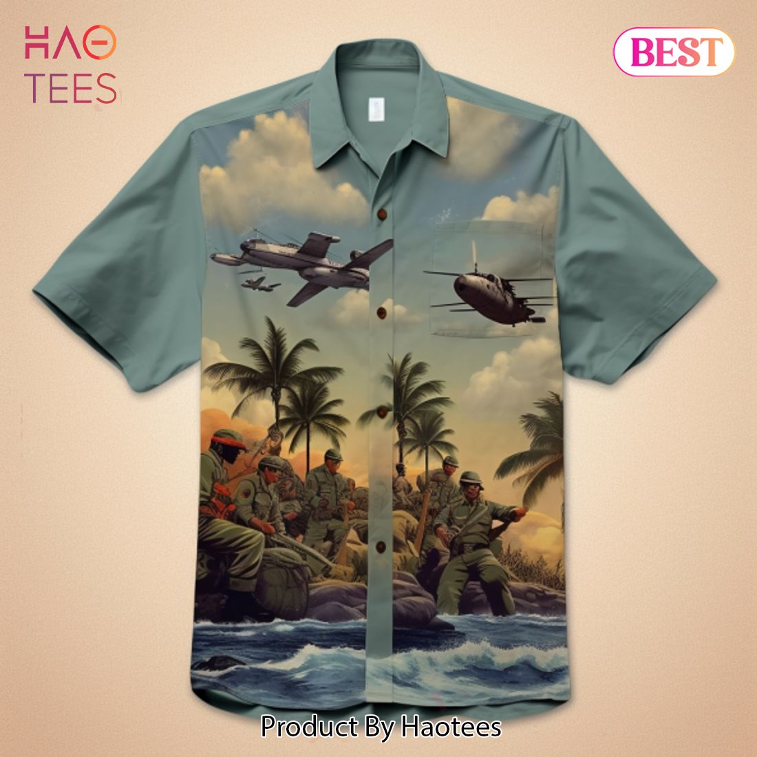 HOT Fashion Military Hawaiian Shirt Hot Trend Summer 2023 HOT Fashion Military Hawaiian Shirt Hot Trend Summer 2023