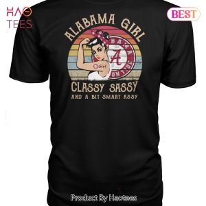 NEW Alabama Crimson Tide Girl Classy Sassy And A Bit Smart Assy Unisex T-Shirt
