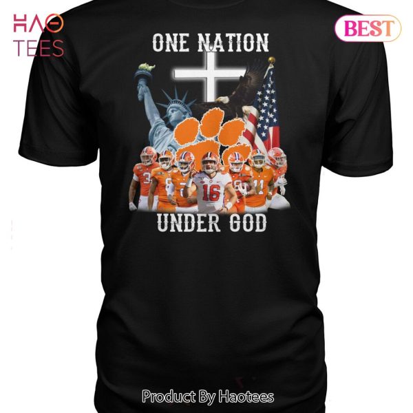 NEW Clemson Tigers One Nation Under God Unisex T-Shirt