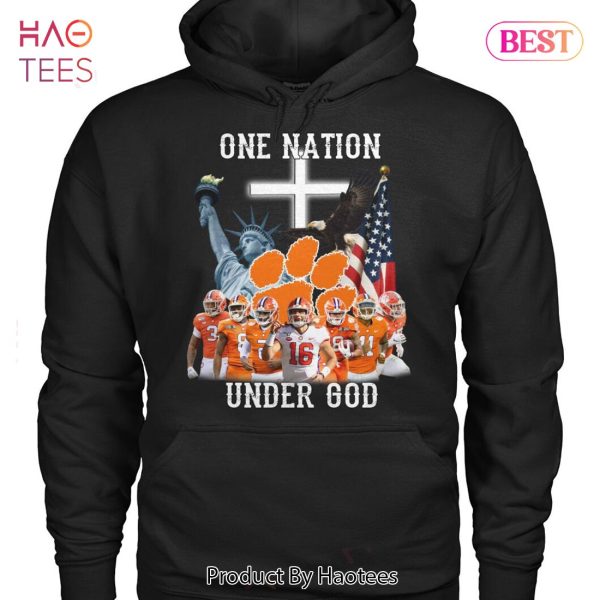 NEW Clemson Tigers One Nation Under God Unisex T-Shirt