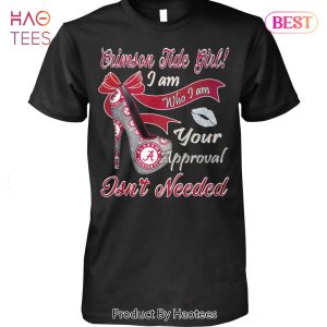 NEW I Am Alabama Crimson Tide Girl Unisex T-Shirt