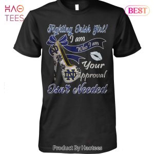 NEW I Am Notre Dame Fighting Irish Girl Unisex T-Shirt
