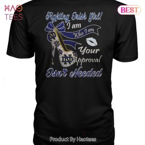 NEW I Am Notre Dame Fighting Irish Girl Unisex T-Shirt