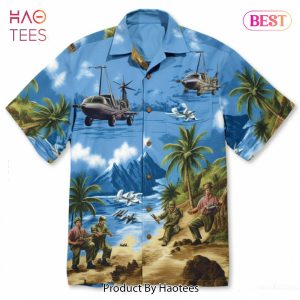 BEST Fashion Military Hawaiian Shirt Best Summer 2023