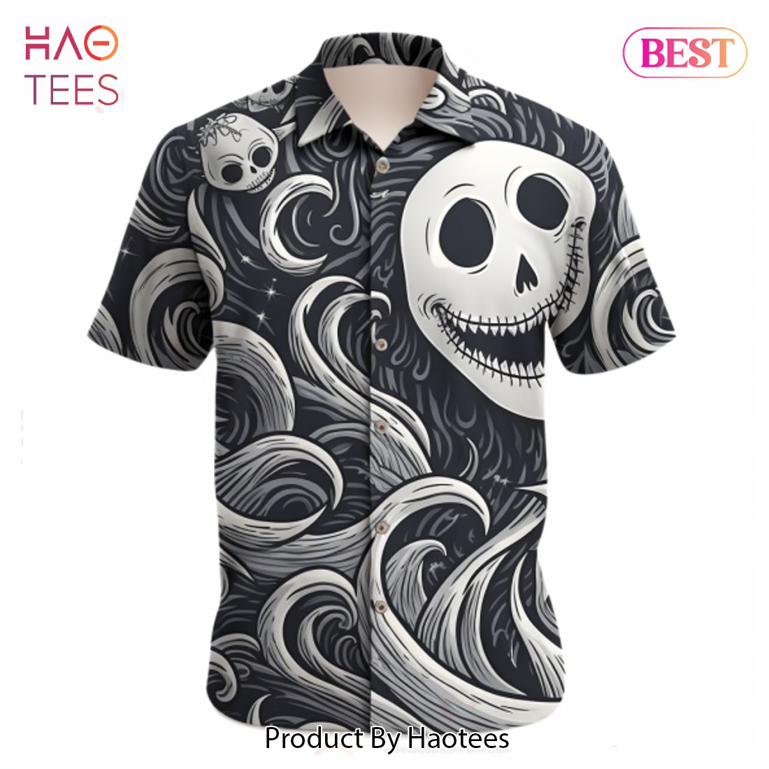 Jack Skellington Dallas Cowboys polo shirt