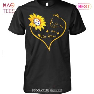 NEW Pittsburgh Steelers Love Cat Mom Unisex T-Shirt