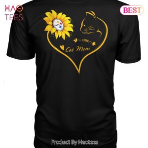 NEW Pittsburgh Steelers Love Cat Mom Unisex T-Shirt