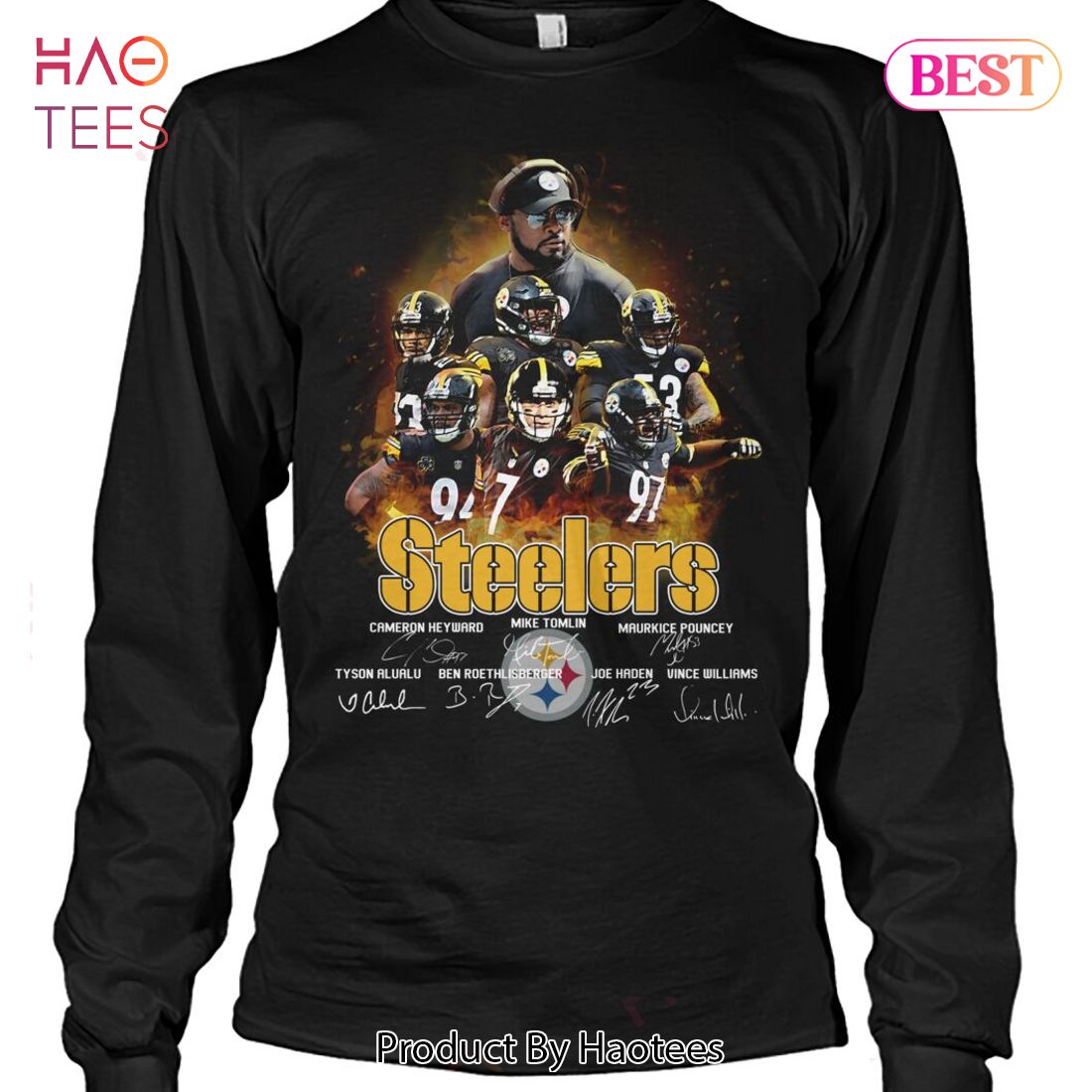 Fashion Pittsburgh Steelers T-shirt