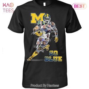 NEW Fashion Go Blue Michigan Unisex T-Shirt
