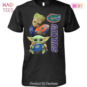 NEW Florida Gators Baby Groot Baby Yoda Unisex T-Shirt
