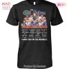 NEW The Florida Gator Legend Thank You For The Memories T-Shirt