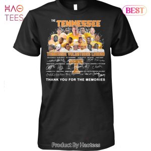 NEW The Tennessee Volunteers Legend Thank You For The Memories T-Shirt