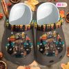 Basketball Mom Green Feather Rubber Crocs Clog Shoes Comfy Footwear Basketball Mom Green Feather Rubber Crocs Clog Shoes Comfy Footwear
