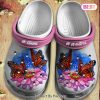 Butterfly Crocs – Butterfly Illusion Art Watercolor Unisex Birthday Gifts Clog Shoes For Men And Women