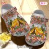 Camping Map Forest Lake Explore Gift For Lover Rubber Crocs Clog Shoes Comfy Footwear