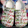 Christmas Merry Rubber Crocs Clog Shoes Comfy Footwear
