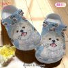Cute Team Cat Pattern Gift For Lover Rubber Crocs Clog Shoes Comfy Footwear