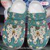 Flowering Skullcap Shoes – Artist Crocbland Clog Birthday Gifts For Men Women
