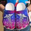 Nurse Personalized She Works Willingly Rubber Crocs Clog Shoes Comfy Footwear