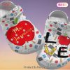 Pug Dog Love Gift For Fan Classic Water Rubber Crocs Clog Shoes Comfy Footwear