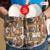 Reading Crocs – Reading Personalized Books Fall Open Clog Shoes For Men And Women