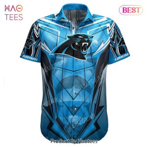 HOT TREND Carolina Panthers NFL Custome Name Hawaiian Shirt Short Style New Trending Gift For Fans