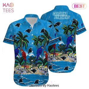 HOT TREND Carolina Panthers NFL Football Hawaiian Shirt Graphic Summer Tropical Pattern New Trends Gift For Men Women