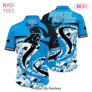 HOT TREND Carolina Panthers NFL Hawaii Shirt Tropical Pattern Graphic This Summer Gift For Fan NFL