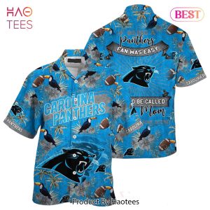 HOT TREND Carolina Panthers NFL Hawaiian Shirt Being A Panthers Beach Shirt This For Summer Mom Lets Everyone Score