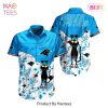 HOT TREND Carolina Panthers NFL Hawaiian Shirt Black Cat Graphic 3D Printed Hawaii Shirt Short Fan Ever